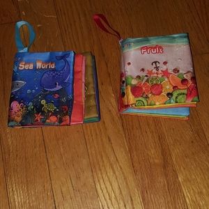 SOLD-Baby cloth books